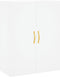 vidaXL - Wandkast - 69,5x34x90 - cm - wit