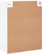 vidaXL - Wandkast - 69,5x34x90 - cm - wit