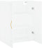 vidaXL - Wandkast - 69,5x34x90 - cm - wit