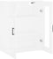 vidaXL - Wandkast - 69,5x34x90 - cm - wit