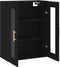 vidaXL - Wandkast - 69,5x34x90 - cm - zwart
