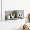 vidaXL - Wandkast - 70x16,5x30 - cm - bewerkt - hout - betongrijs
