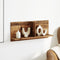 vidaXL - Wandkast - 70x16,5x30 - cm - bewerkt - hout - oud - houtkleurig