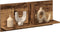 vidaXL - Wandkast - 70x16,5x30 - cm - bewerkt - hout - oud - houtkleurig