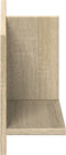 vidaXL - Wandkast - 70x16,5x30 - cm - bewerkt - hout - sonoma - eikenkleurig