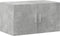 vidaXL - Wandkast - 70x42,5x40 - cm - bewerkt - hout - betongrijs