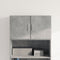 vidaXL - Wandkast - 70x42,5x40 - cm - bewerkt - hout - betongrijs