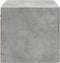 vidaXL - Wandkast - 70x42,5x40 - cm - bewerkt - hout - betongrijs