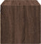 vidaXL - Wandkast - 70x42,5x40 - cm - bewerkt - hout - bruin - eikenkleur