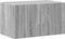 vidaXL - Wandkast - 70x42,5x40 - cm - bewerkt - hout - grijs - sonoma