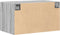 vidaXL - Wandkast - 70x42,5x40 - cm - bewerkt - hout - grijs - sonoma