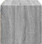 vidaXL - Wandkast - 70x42,5x40 - cm - bewerkt - hout - grijs - sonoma