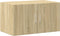 vidaXL - Wandkast - 70x42,5x40 - cm - bewerkt - hout - sonoma - eikenkleurig