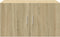 vidaXL - Wandkast - 70x42,5x40 - cm - bewerkt - hout - sonoma - eikenkleurig