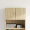 vidaXL - Wandkast - 70x42,5x40 - cm - bewerkt - hout - sonoma - eikenkleurig