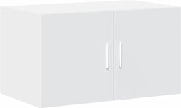 vidaXL - Wandkast - 70x42,5x40 - cm - bewerkt - hout - wit