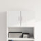 vidaXL - Wandkast - 70x42,5x40 - cm - bewerkt - hout - wit