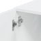vidaXL - Wandkast - 70x42,5x40 - cm - bewerkt - hout - wit