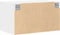 vidaXL - Wandkast - 70x42,5x40 - cm - bewerkt - hout - wit