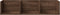 vidaXL - Wandkast - 75x18x16,5 - cm - bewerkt - hout - bruin - eikenkleur