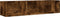 vidaXL - Wandkast - 75x18x16,5 - cm - bewerkt - hout - gerookt - eikenkleurig