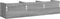 vidaXL - Wandkast - 75x18x16,5 - cm - bewerkt - hout - grijs - sonoma - eikenkleurig
