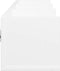 vidaXL - Wandkast - 75x18x16,5 - cm - bewerkt - hout - wit