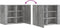vidaXL - Wandkast - 75x35x60 - cm - bewerkt - hout - betongrijs