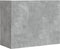 vidaXL - Wandkast - 75x35x60 - cm - bewerkt - hout - betongrijs