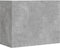vidaXL - Wandkast - 75x35x60 - cm - bewerkt - hout - betongrijs