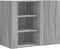 vidaXL - Wandkast - 75x35x60 - cm - bewerkt - hout - grijs - sonoma - eikenkleurig