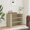 vidaXL - Wandkast - 75x35x60 - cm - bewerkt - hout - sonoma - eikenkleurig