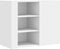vidaXL - Wandkast - 75x35x60 - cm - bewerkt - hout - wit