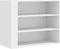 vidaXL - Wandkast - 75x35x60 - cm - bewerkt - hout - wit