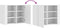 vidaXL - Wandkast - 75x35x60 - cm - bewerkt - hout - wit
