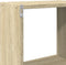 vidaXL - Wandkast - 78x18x71 - cm - bewerkt - hout - sonoma - eikenkleurig