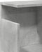 vidaXL - Wandkast - 80x20x30 - cm - bewerkt - hout - betongrijs