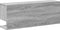 vidaXL - Wandkast - 80x20x30 - cm - bewerkt - hout - grijs - sonoma - eikenkleurig