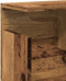 vidaXL - Wandkast - 80x20x30 - cm - bewerkt - hout - oud - houtkleurig