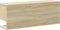 vidaXL - Wandkast - 80x20x30 - cm - bewerkt - hout - sonoma - eikenkleurig