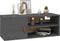 vidaXL - Wandkast - 80x30x30 - cm - massief - grenenhout - grijs