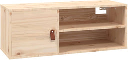 vidaXL - Wandkast - 80x30x30 - cm - massief - grenenhout