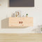 vidaXL - Wandkast - 80x30x30 - cm - massief - grenenhout
