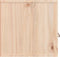 vidaXL - Wandkast - 80x30x30 - cm - massief - grenenhout