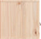 vidaXL - Wandkast - 80x30x30 - cm - massief - grenenhout