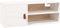 vidaXL - Wandkast - 80x30x30 - cm - massief - grenenhout - wit