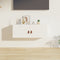 vidaXL - Wandkast - 80x30x30 - cm - massief - grenenhout - wit