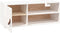 vidaXL - Wandkast - 80x30x30 - cm - massief - grenenhout - wit