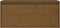 vidaXL - Wandkast - 80x30x35 - cm - massief - grenenhout - honingbruin