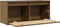 vidaXL - Wandkast - 80x30x35 - cm - massief - grenenhout - honingbruin